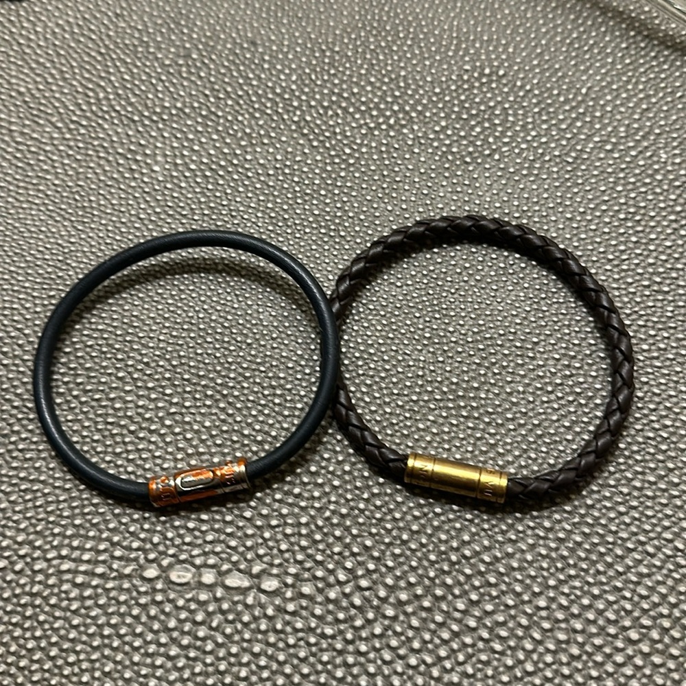 Louis Vuitton men’s leather bracelets 2
